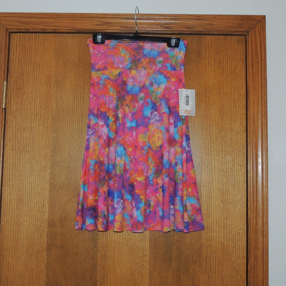 LuLaRoe Azure Skirt NWT